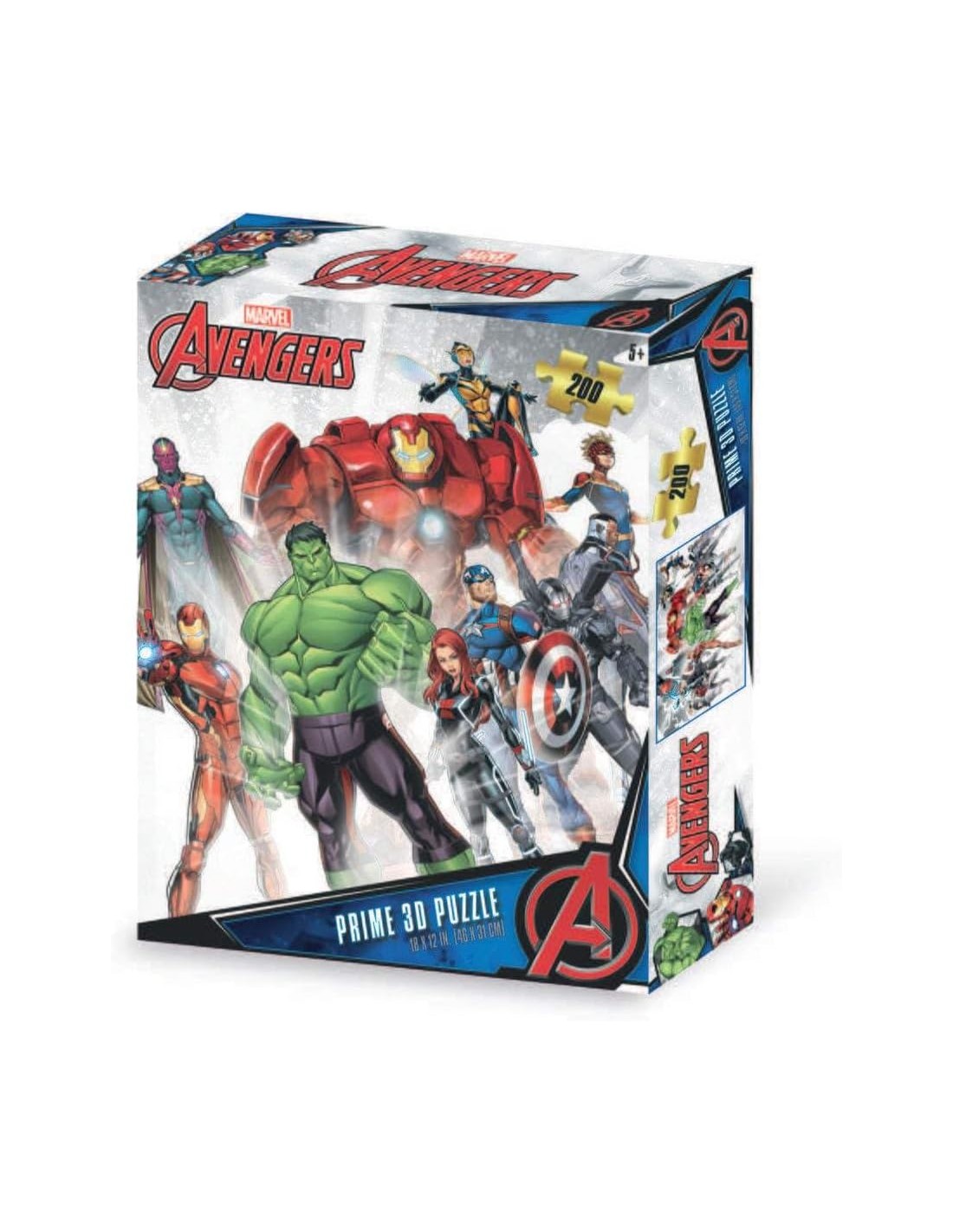 Puzzle 3d Avengers - 200 pz Grandi Giochi