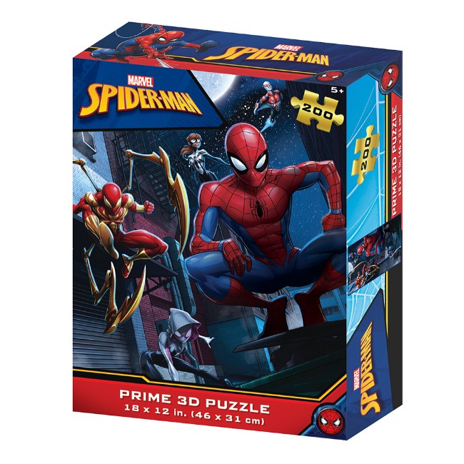 Puzzle 3d Spider Man - 200 pz Grandi Giochi